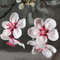 floral earrings detail  Sakura