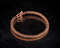 narrow pure copper wire wrapped bracelet bangle handmade jewelry (1).jpeg