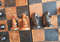 1930s antique soviet old chess set wood