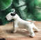 figurine white bull terrier