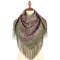 elite pavlovo posad shawl wrap size 89x89 cm 1958-2