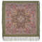 square pavlovo posad wool shawl scarf size 89x89 cm 1958-2