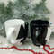 Couples Mug Set Dragons White and Black Polymer clay Dragons sculpture, Valentines Mug Set 4.jpg