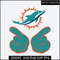 Dolphins Football Svg,png Instant Download.jpg