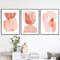 Three pink abstract prints are available for download 3