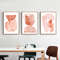 Three pink abstract prints are available for download 3