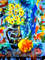 8 пикс Still life with a bouquet of yellow flowers in a jug and an apple, made with gouache palette knife (2) (1).png