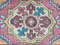 floral mat, meditation mat, pastel color mat, pretty mat, turkish area rug, boho mat, bath mat, vintage oushak rug7.jpg