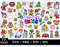 Kermit the Frog SVG, Miss Piggy SVG, Fozzie Bear SVG, Gonzo SVG, Animal SVG, Muppets Babies characters SVG, Disney Junior cartoon SVG, Kids' room decor SVG, SVG