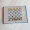 vintage kishinev pocket chess booklet blue