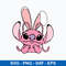 Angela Svg, Stitch Easter Svg, Stich Svg, Cartoon Svg, Png Dxf Eps Digital File.jpeg