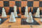 carbolite french style soviet chess figures vintage