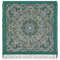 rare pavlovoposad shawl wrap size 125x125 cm 1928-9