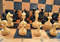 tournament weighted soviet big chess pieces set vintage