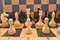 luga big soviet wooden chess pieces 11.5 cm king