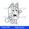 BLUEY characters Cartoon,Birthday Party Digital, PNG, png files for sublimation, BL90.jpeg