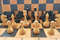 big oredezh soviet wooden chess pieces set 1960s