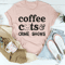 Coffee Cats & Crime Shows Tee