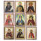 Icon set of Russian Saints