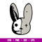 Bad Bunny 4, Bad Bunny Svg, Yo Perreo Sola Svg, Bad bunny logo Svg, El Conejo Malo Svg,png, dxf, eps file.jpg