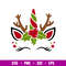 Christmas Unicorn 1, Christmas Unicorn Svg, Reindeer Svg, Christmas Svg, Holy Unicorn Svg, png, dxf, eps file.jpg