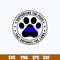 Supporting The Paws That Enforce The Laws Police Officer Svg, Png Dxf Eps File.jpg