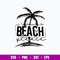 Beach Place Coconut Tree Svg, Beach Svg, Coconut Tree Svg, Png, Dxf Eps Digital File.jpg