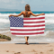Flag of the United States of America USA Beach Towel.png