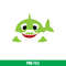 Baby Shark Png, Shark Family Png, Ocean Life Png, Cute Fish Png, Shark Png Digital File, BBS100.jpeg