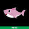 Baby Shark Png, Shark Family Png, Ocean Life Png, Cute Fish Png, Shark Png Digital File, BBS35.jpeg