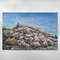 One of a kind painting Climbing rock peak for bedroom or living room decor. Art is ready to ship.
