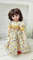 Little Darling floral print smocked dress with yellow trim-5.jpg