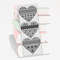 blackwork bookmark pattern hearts