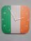 Irish flag clock for wall, Irish wall decor, Irish gifts (Ireland)
