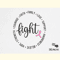 Breast Cancer Fight Quote SVG Design.png