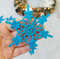 Christmas tree decorations crochet snowflakes blue.jpg