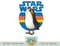 Star Wars Last Jedi Porg Retro Stripes Logo Graphic T-Shirt T-Shirt copy.jpg