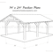 Diy 14 х 24 gable pavilion plans in pdf gazebo patio.jpg