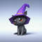 Black Cat In A Witch Hat_02.jpg