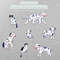 Illustration Watercolor set dalmatian dogs and cats, Clipart PNG and patterns.jpg