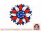 4th Of July Sunflower White Red And Blue Patriotic png, instant download, digital print.jpg