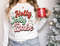Holly Jolly Babe Christmas Shirt, Retro Christmas Long Sleeve Tee, Retro Xmas sweatshirt, Christmas holiday apparel, Long Sleeve T shirt - 4.jpg