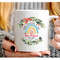 Personalized Rainbow Teacher Mug With Name, Teacher Thank You Gift, Teacher Appreciation Gift  Teaching Cup Custom Coffee Mug  11 oz 15 oz - 1.jpg