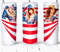 Usa Flag And Girls Sublimation Design Tumbler, Usa Flag And Girls Sublimation Design Skinny Tumbler.Jpg