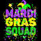 Mardi Gras Squad Party Costume Outfit - Funny Mardi Gras Long Sleeve T-Shirt.jpg