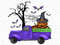 Halloween Pumpkin Eyeball Bat Truck Sublimation Design, Spooky Pumpkin Png,Happy Halloween Png,Halloween Truck Png, Bat Png,Digital Download - 1.jpg
