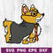 Corgi potter dog funny SVG