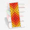 cross stitch bookmark pattern geometric