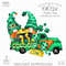 St Patricks Day Truck gnome clipart.jpg