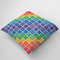 cross stitch pillow pattern geometric